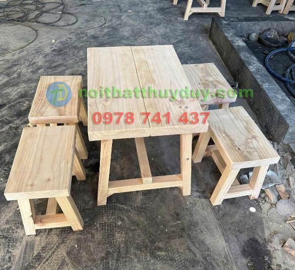 BÀN GHẾ ĂN - NHẬU - N125